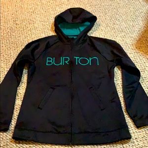 Burton XL zip up hoodie